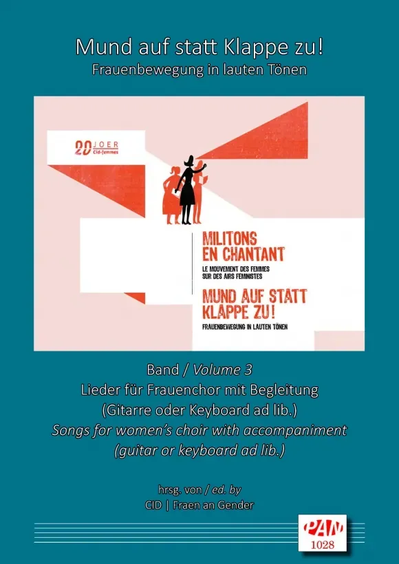 Furore Edition Mund auf statt Klappe zu! Band 3 Chornoten Frauenchor