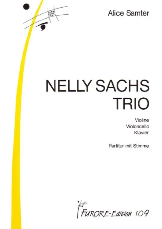 Furore Edition Nelly-Sachs-Trio Partitur Stimmen Klaviertrio
