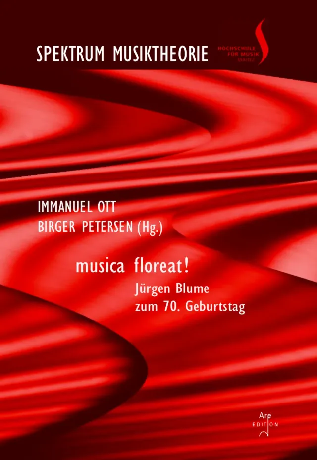 Are Musik Verlag musica floreat! Bd.5 Buch Jürgen Blume Festschrift