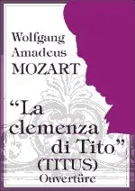 Seeber Film Verlag La Clemenza di Tito Blasorchester Noten KV 621