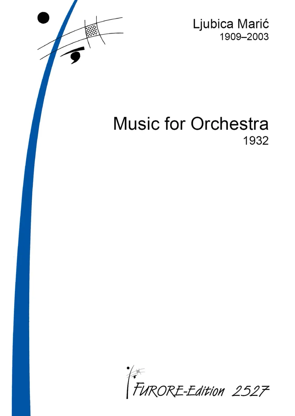 Furore Edition Music for Orchestra Orchester Leihmaterial