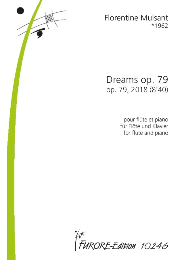 Furore Edition Dreams op. 79 Noten Flöte Klavier 4 Sätze