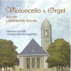 Are Musik Verlag Lutherkirche Worms CD Cello Orgel Live