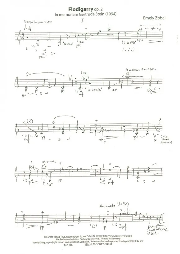 Furore Edition Flodigarry op. 2 Horn solo Noten