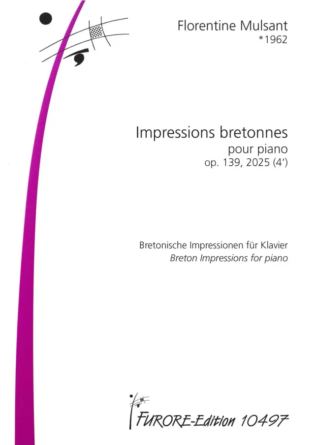 Furore Edition Breton Impressions for Piano Klaviernoten Bretagne