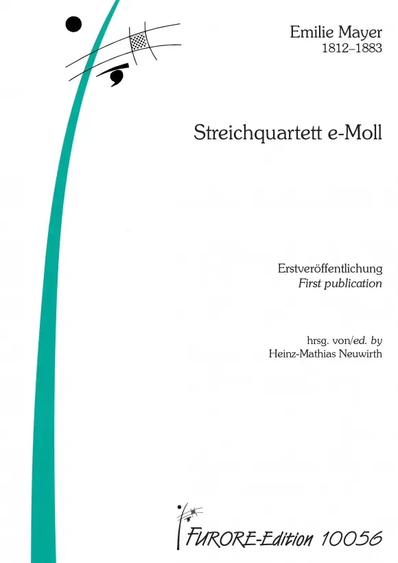 Furore Edition string quartet e minor Noten Streichquartett