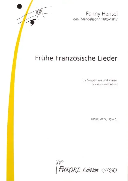 Furore Edition Early French Songs Gesang Klavier Partitur