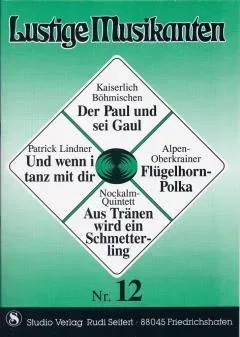 Lustige Musikanten 12 Noten C-Stimme B-Ware mit Text