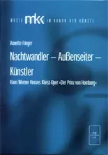 Are Musik Verlag Förger Nachtwandler Außenseiter Künstler Buch