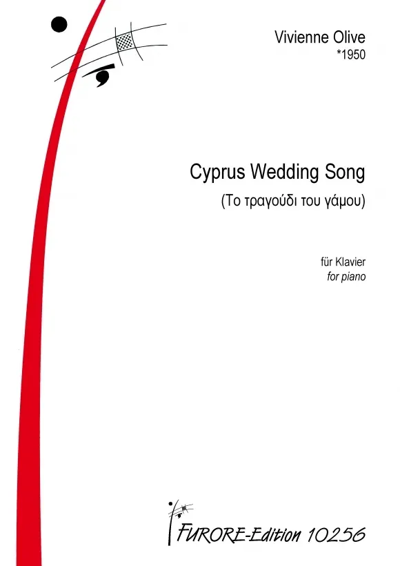 Furore Edition Cyprus Wedding Song Klaviernoten solo schwer