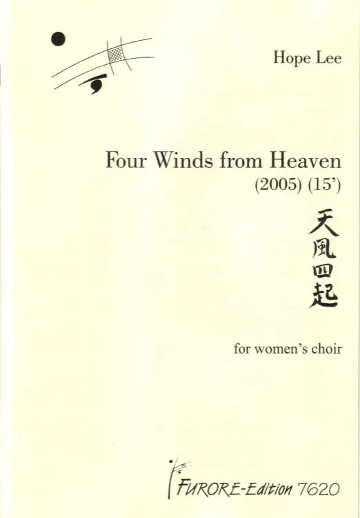 Furore Edition Four Winds from Heaven Chornoten Frauenchor