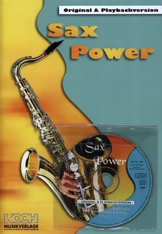 Studio-Verlag Rudi Seifert Sax Power Noten Alt- Tenorsaxophon