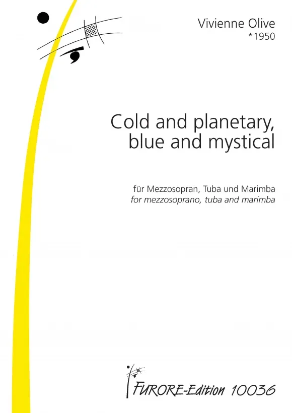 Furore Edition Cold and planetary, blue and mystical für Mezzosopran Tuba Marimba