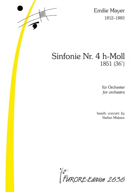 Furore Edition Sinfonie Nr. 4 h-Moll Partitur