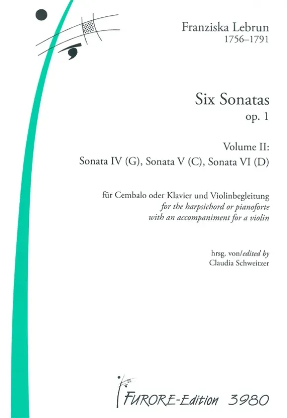 Furore Edition Sonaten op. 1 Violine und Klavier Noten
