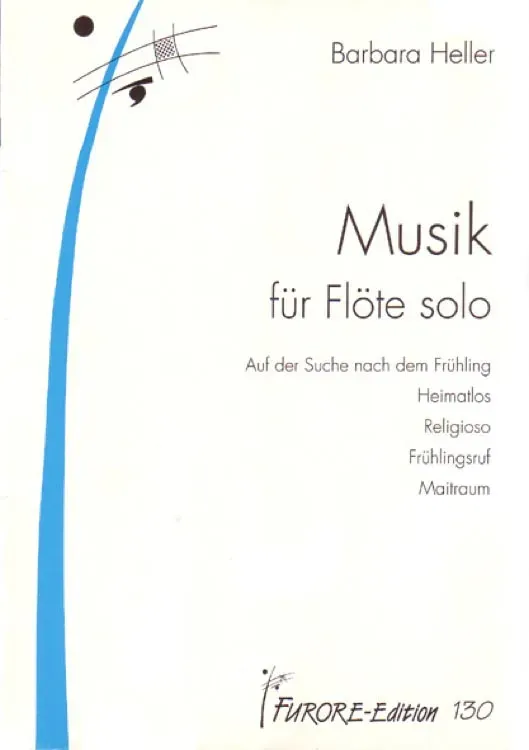 Furore Edition Musik Flöte solo Partitur Noten