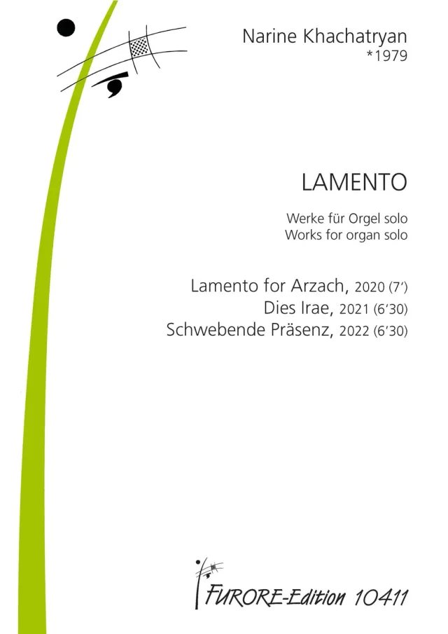 Furore Edition Lamento: 3 works for organ solo Orgelnoten