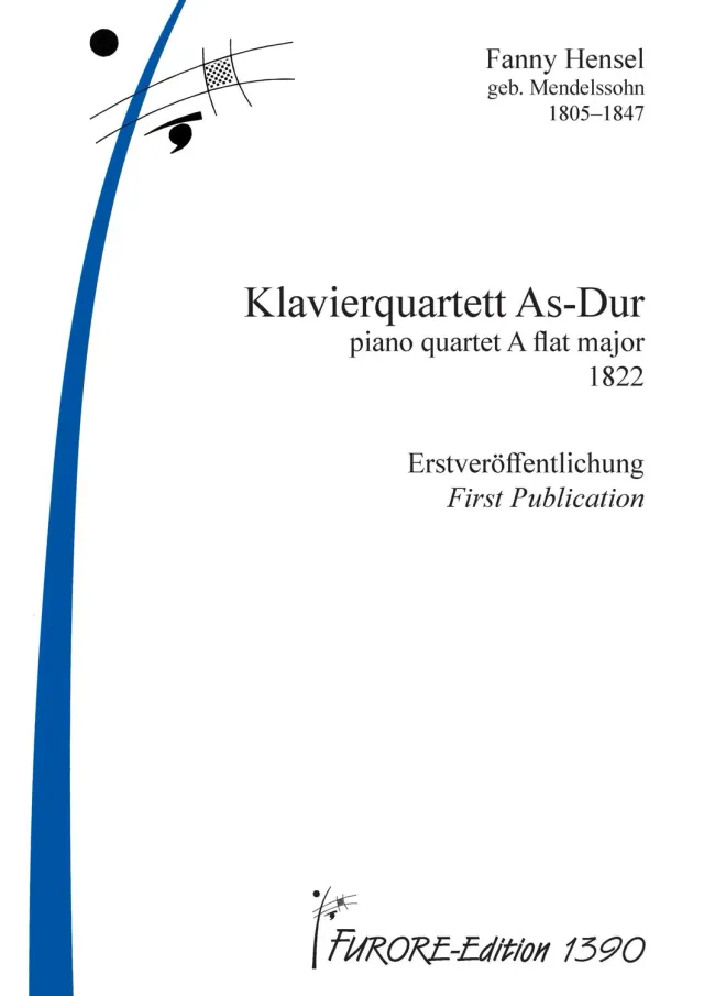 Furore Edition Klavierquartett As-Dur Partitur und Stimmen