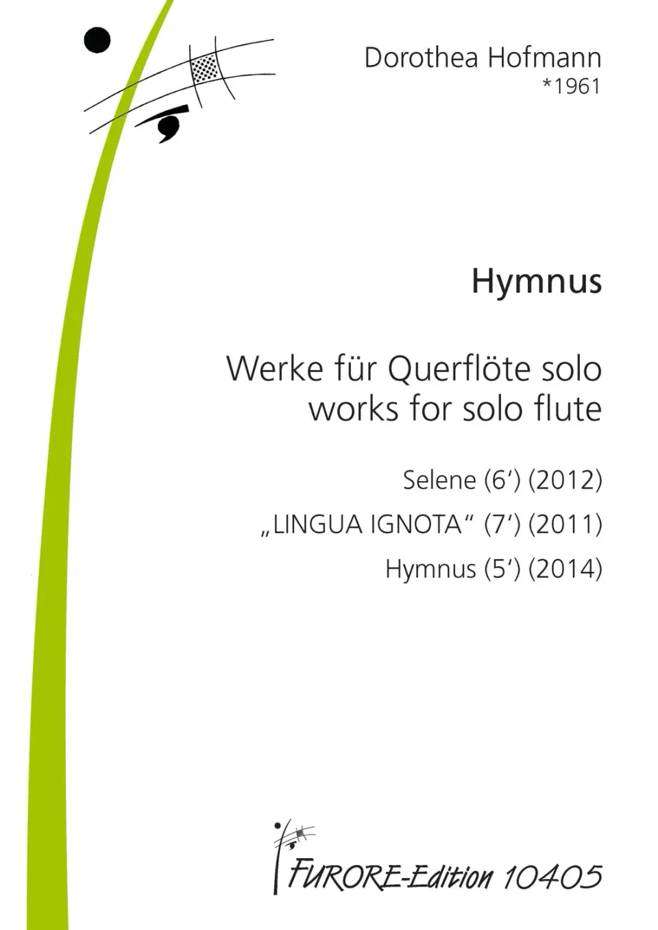 Furore Edition Hymnus Querflöten-Noten solo