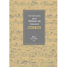 Are Musik Verlag Variationen Altsaxophon Orgel Noten
