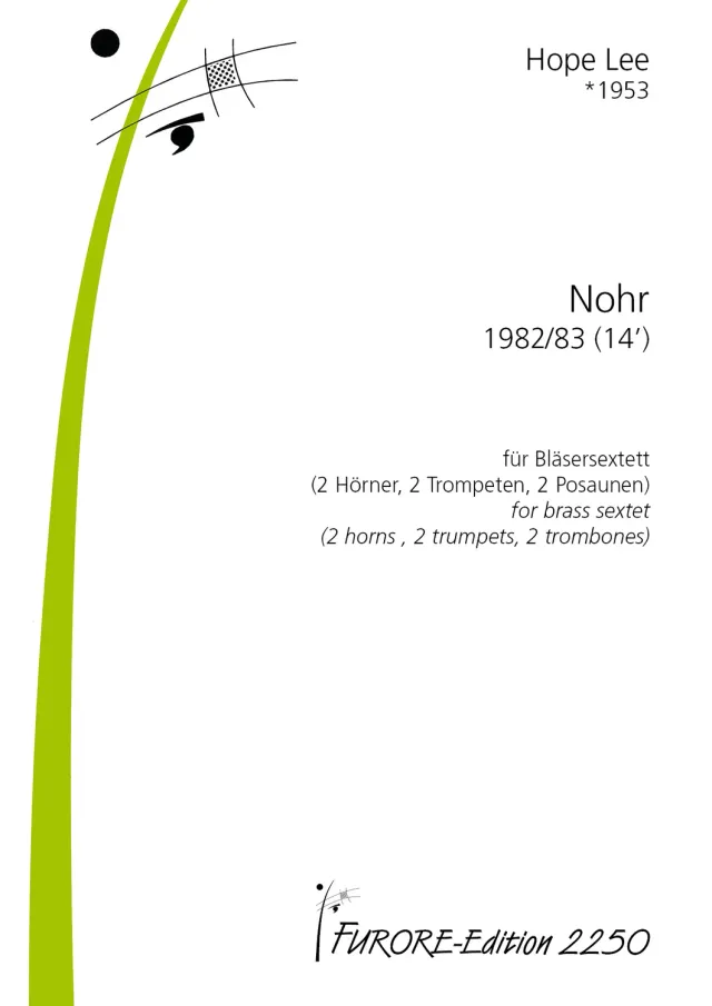 Furore Edition NOHR Partitur für Blechbläsersextett