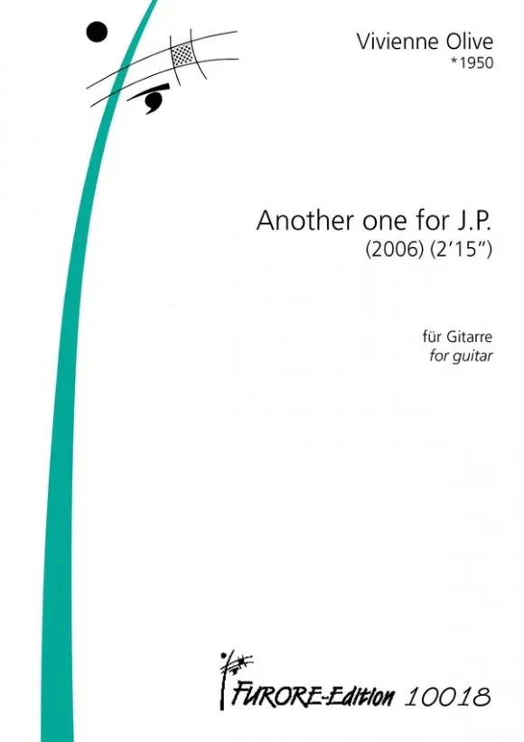 Furore Edition Another one for J.P. Gitarrennoten Solo