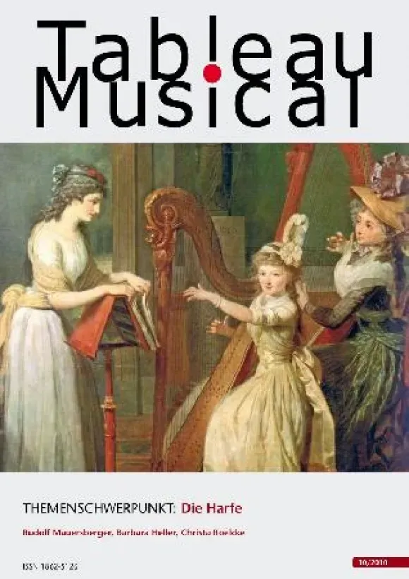 Tableau Musical Nr. 10 Magazin Harfe Mel Bonis Einzelheft