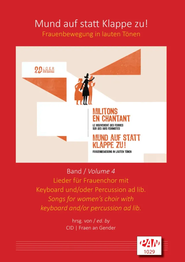 Furore Edition Mund auf statt Klappe zu Band 4 Frauenchor