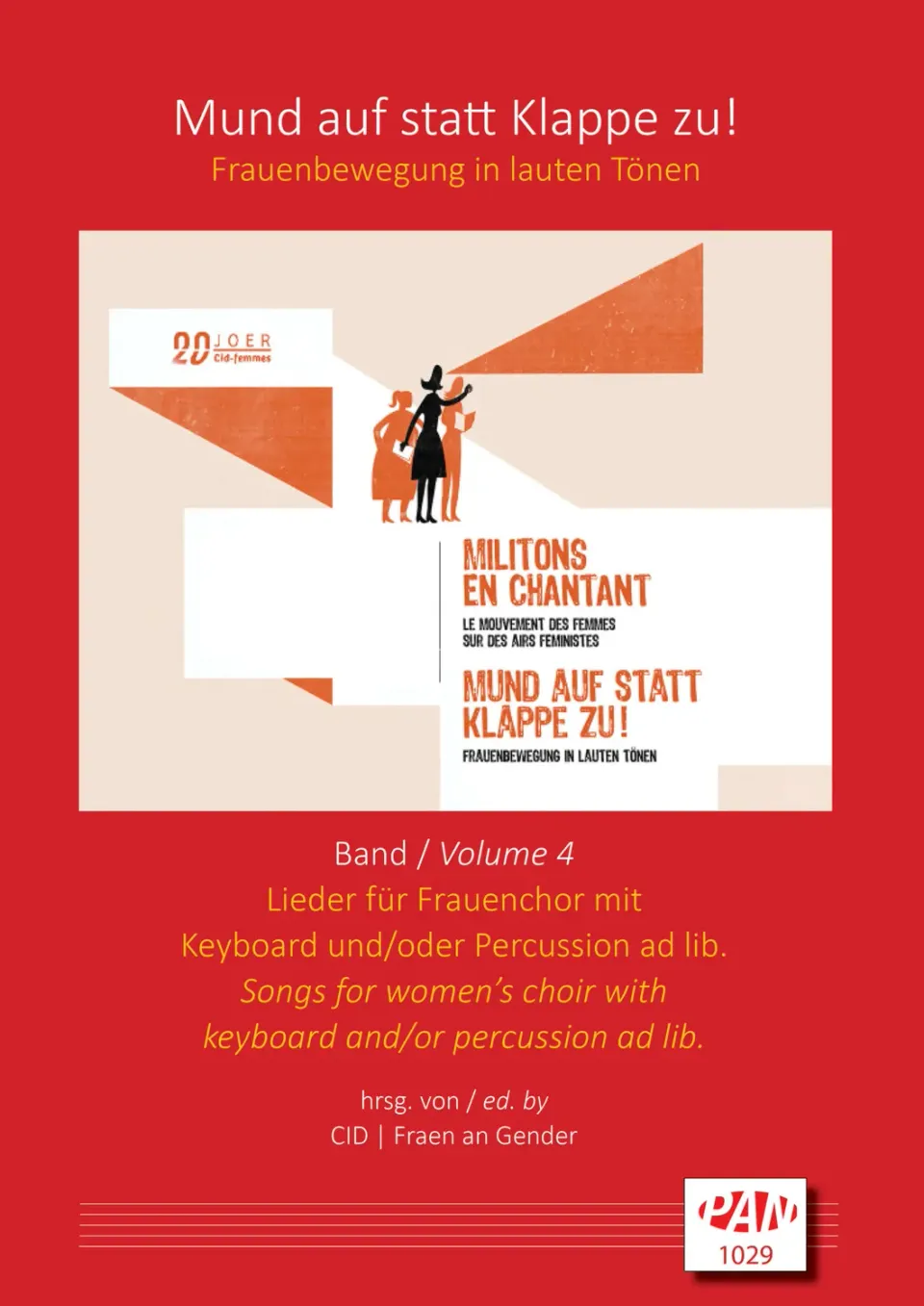 Furore Edition Mund auf statt Klappe zu Band 4 Frauenchor