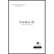 Are Musik Verlag Choral 42 Trio Noten Violine Flöte Klavier