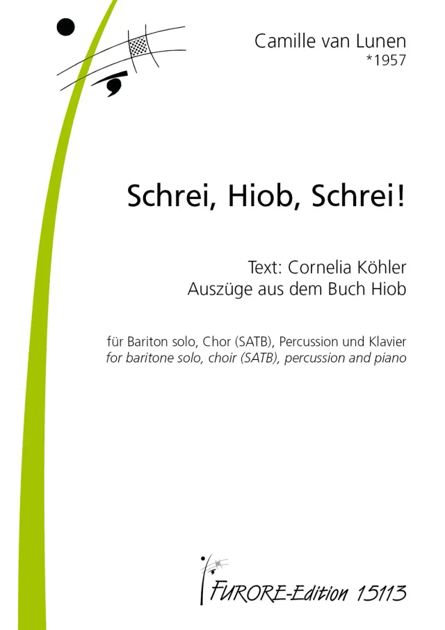 Furore Edition Schrei, Hiob, Schrei! Musiktheater