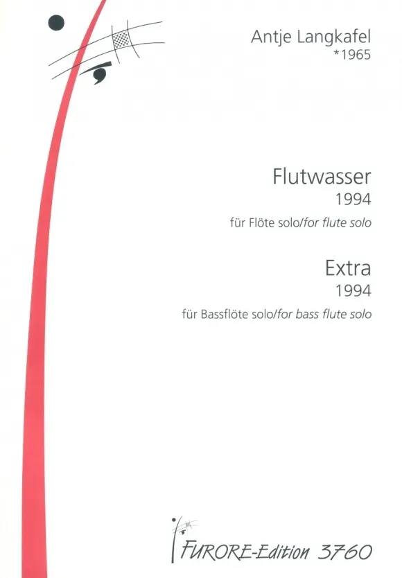 Furore Edition Flutwasser Noten für Flöte solo mittelschwer