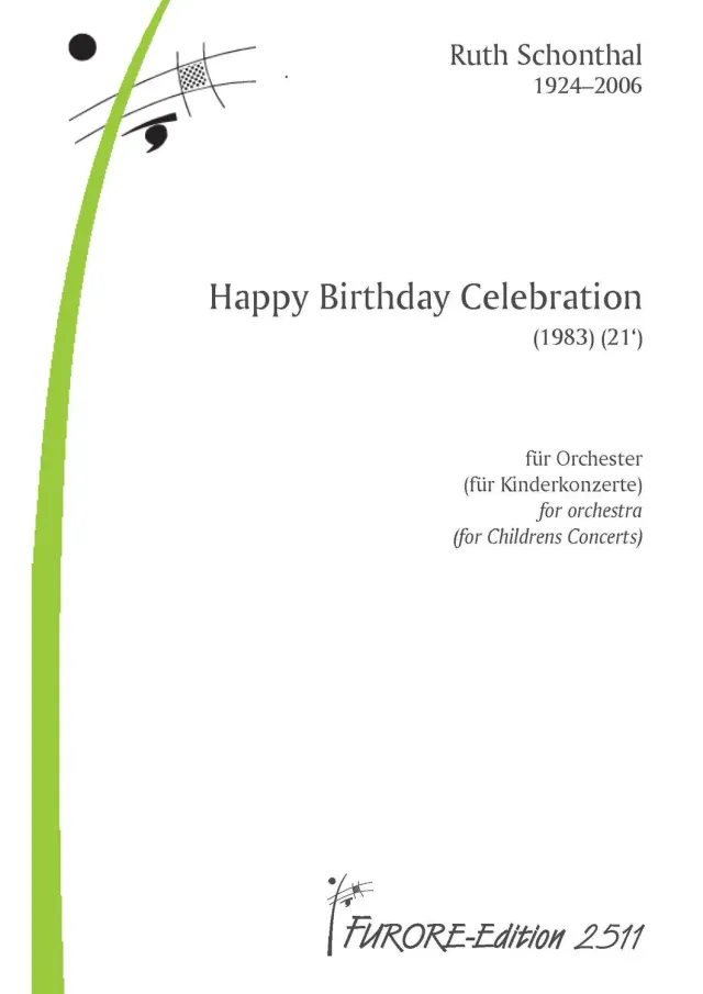 Furore Edition Happy Birthday Celebration Orchester Noten