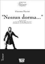 Seeber Film Verlag Nessun dorma Noten Blasorchester Tenor