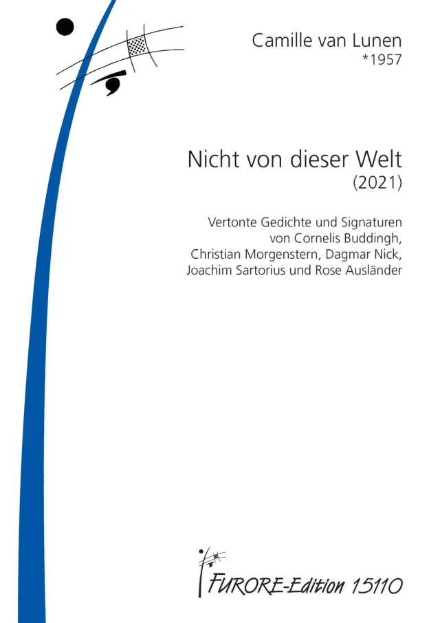Furore Edition Nicht von dieser Welt (2021) Lieder für Singstimme und Klavier