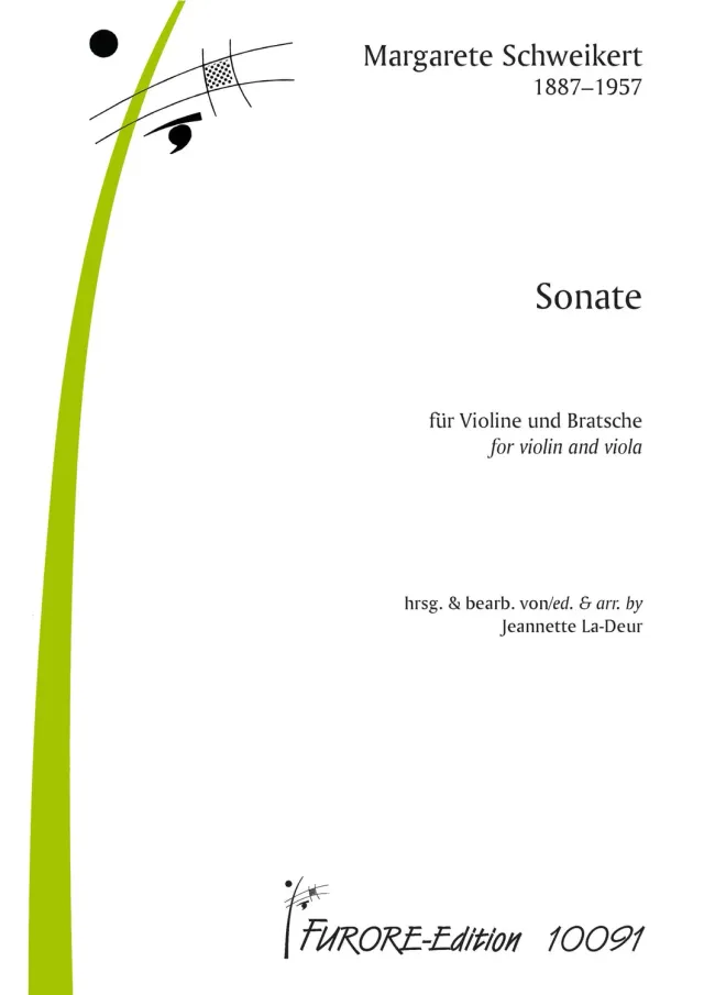 Furore Edition Schweikert Sonate Violine Bratsche Noten