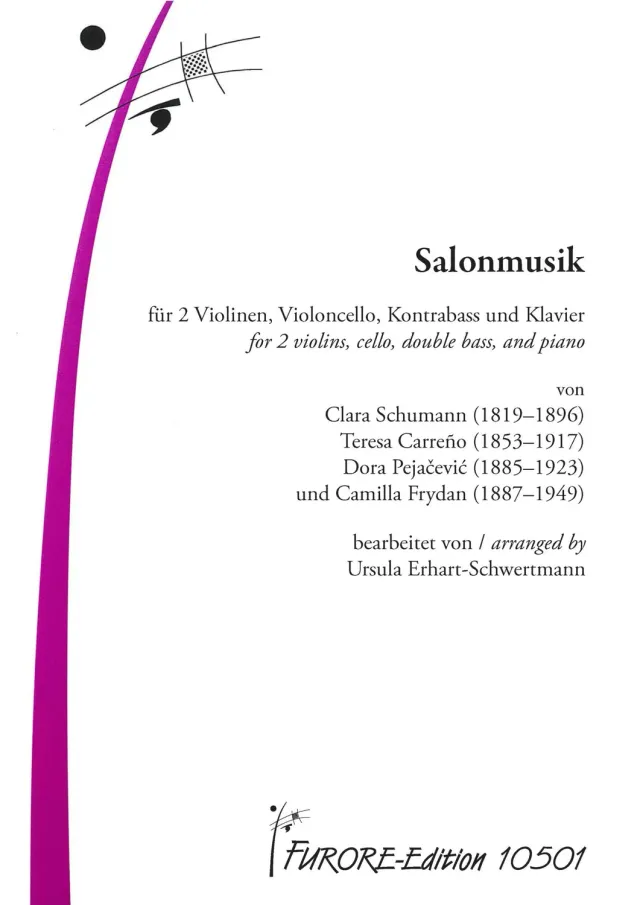 Furore Edition Salonmusik 2 Violinen Cello Kontrabass Klavier Noten