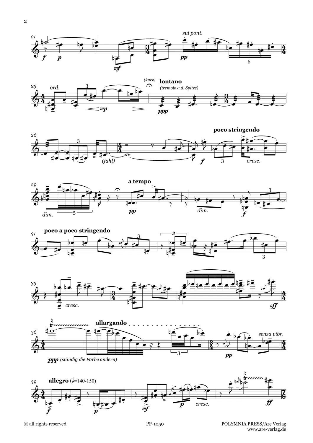 Are Musik Verlag Schultheiss notturno Noten