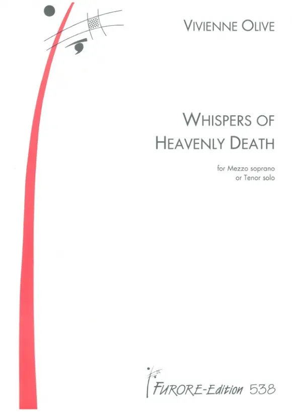 Furore Edition Whispers of Heavenly Death Noten Mezzosopran