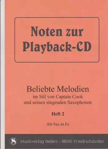 Studio-Verlag Rudi Seifert Beliebte Melodien 2 Playback-CD 10 Titel