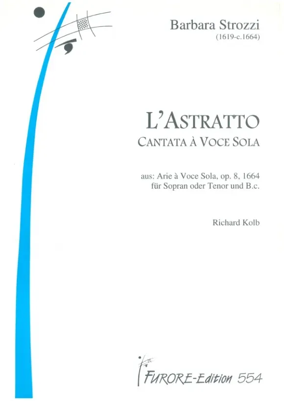Furore Edition L’Astratto Arie Noten Continuo
