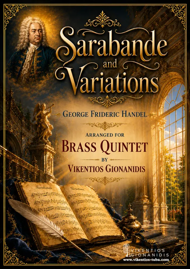 Vikentios Gionanidis Sarabande Blechbläserquintett Noten