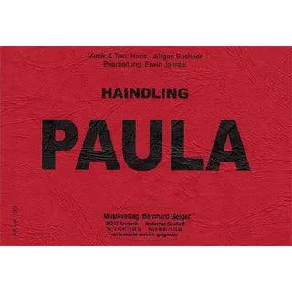 Studio-Verlag Rudi Seifert Paula Haindling Noten B-Dur klein
