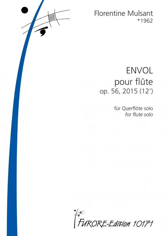 Furore Edition ENVOL für Flöte op. 56 Querflöte Noten