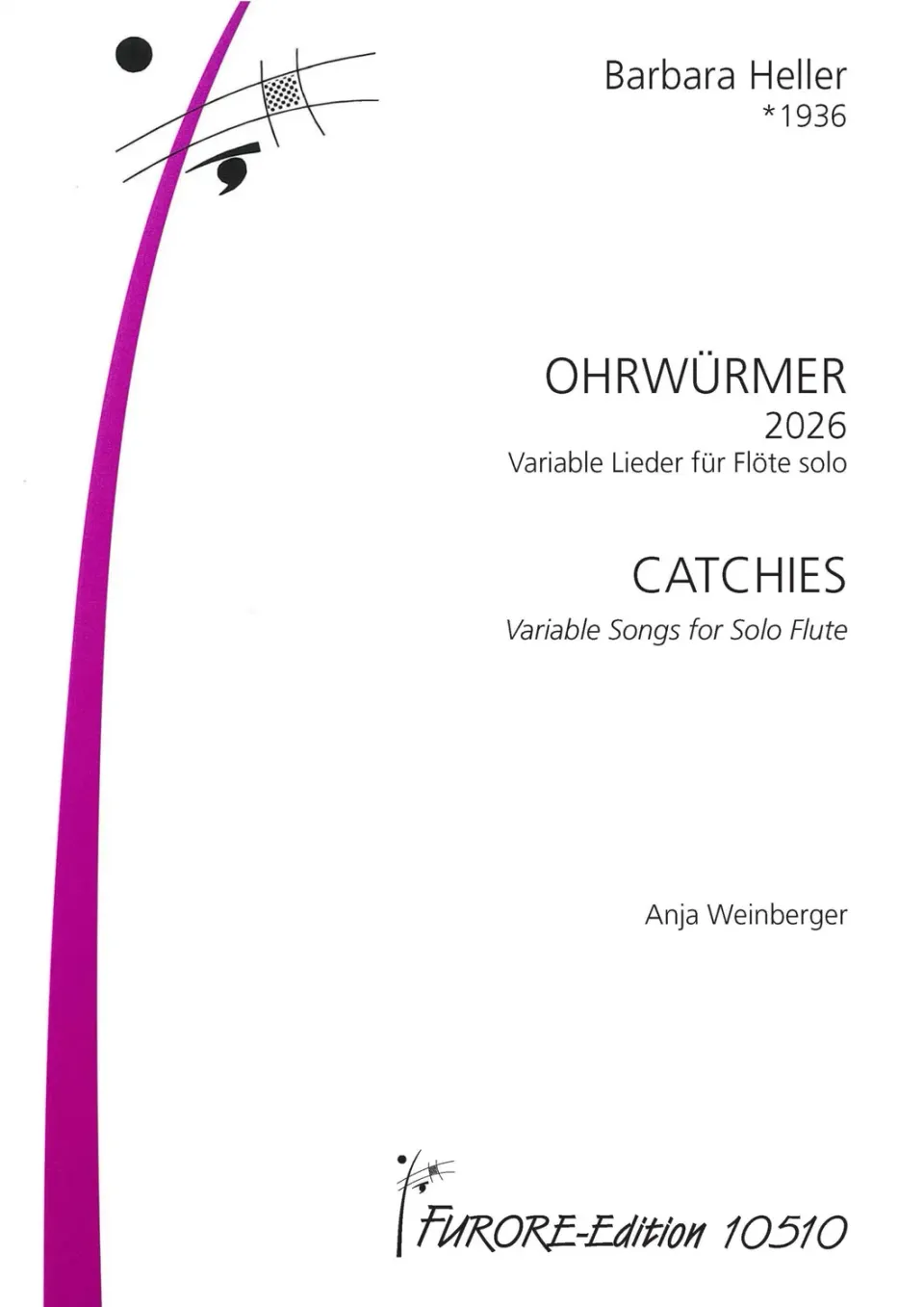 Furore Edition Catchies Variable Songs für Flöte solo Noten