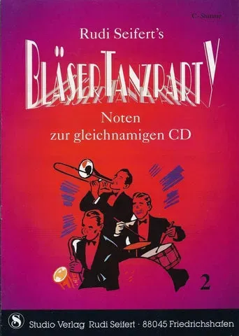 Studio-Verlag Rudi Seifert Bläser-Tanzparty Band 5 Noten C-Stimme Playback
