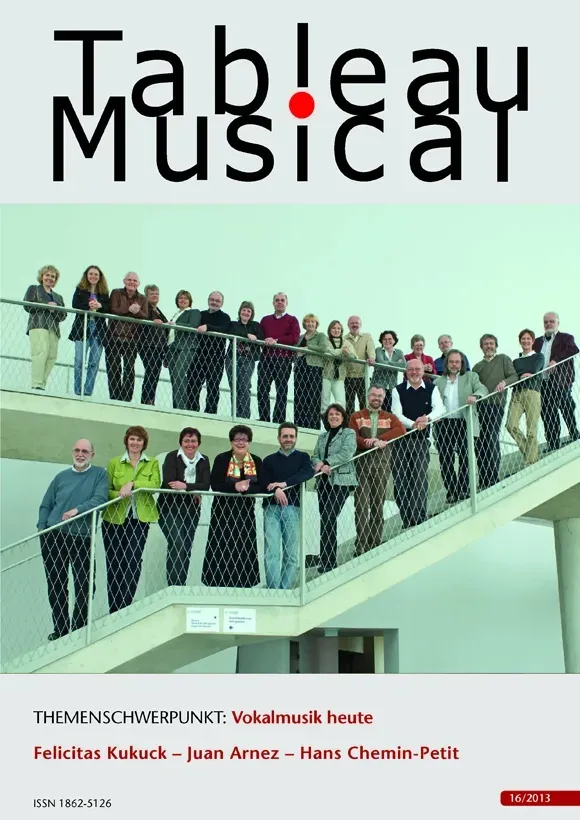 Furore Edition Tableau Musical Nr.16 Chor Heft Vokalmusik