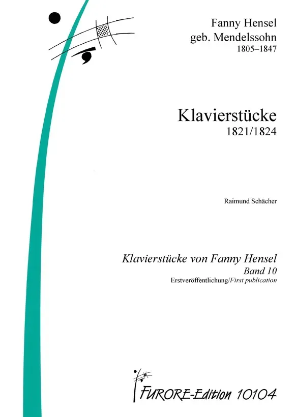 Furore Edition Klavierstücke von F. Hensel Bd.10 Klaviernoten mittelschwer