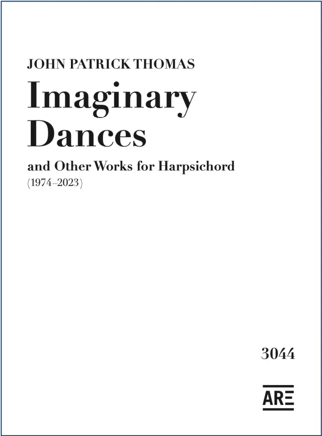 Are Musik Verlag Thomas Imaginary Dances Noten Cembalo