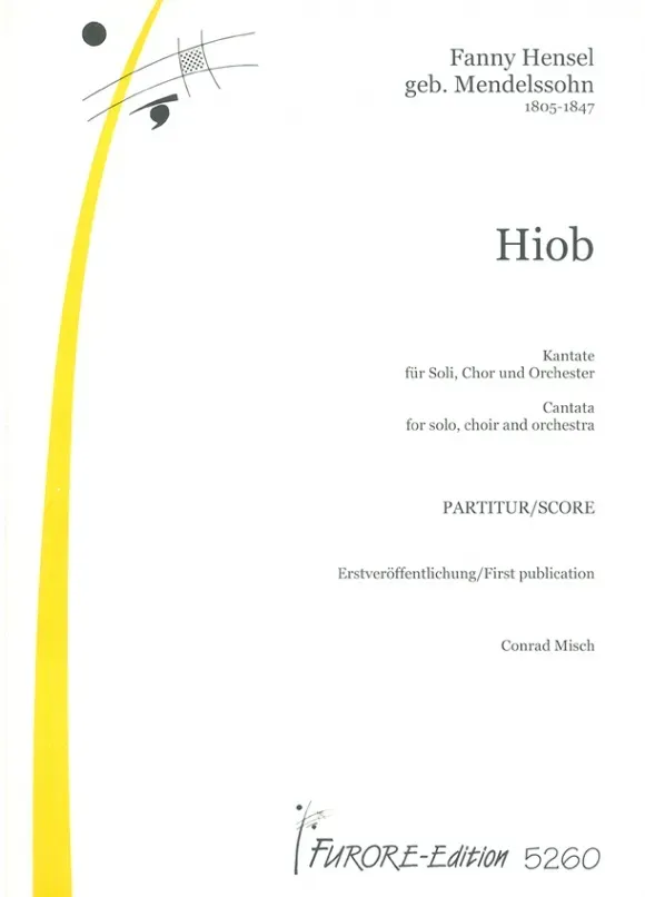Furore Edition Hiob Cantata Chorpartitur Alt Chor Orchester